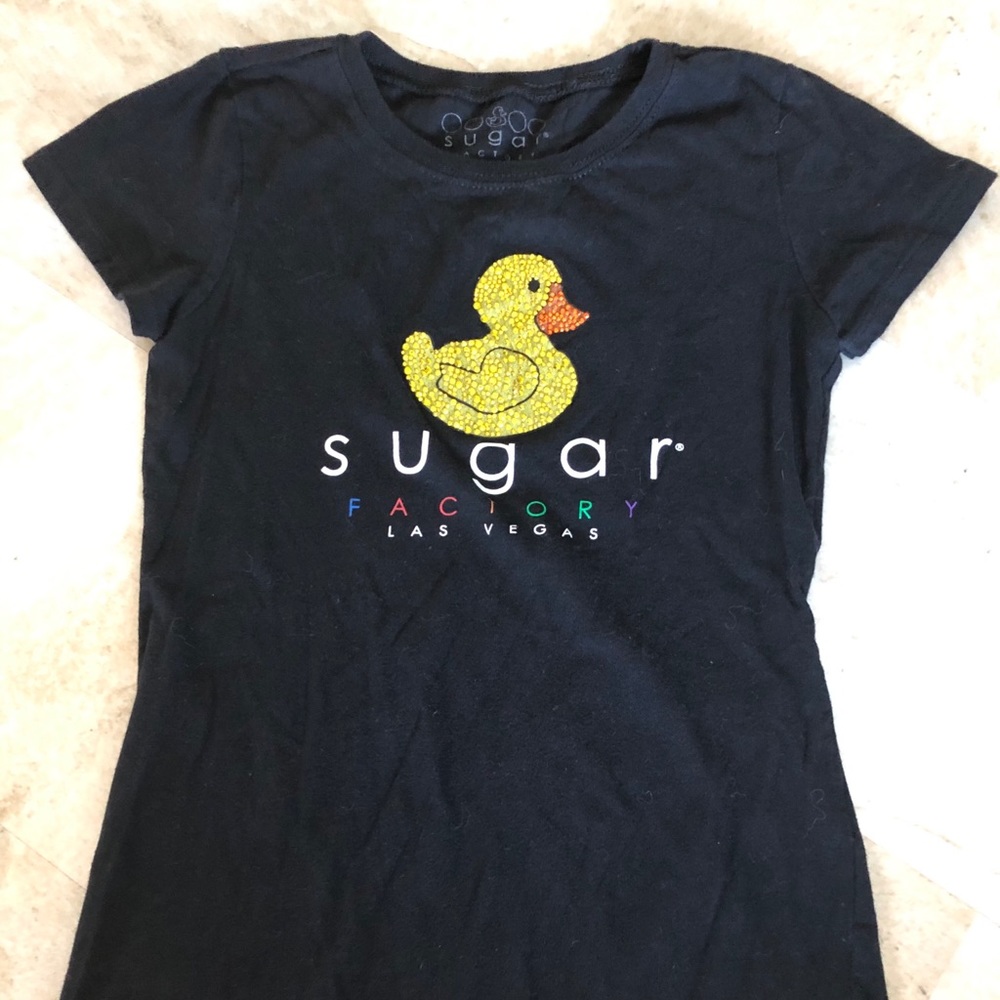 Kids Sugar Factory Las Vegas Duck Bling M T-shirt